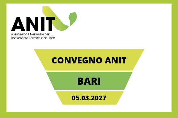 Convegno ANIT: Efficienza energetica, comfort acustico, sostenibilità